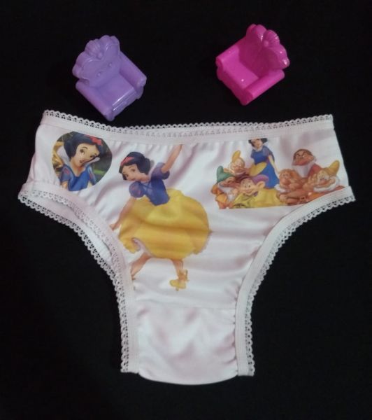 Calcinha infantil cinderela